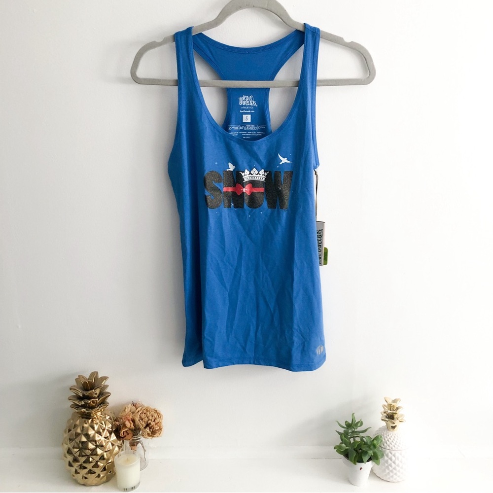 Raw Threads ‘Snow’ Racerback Run Tank